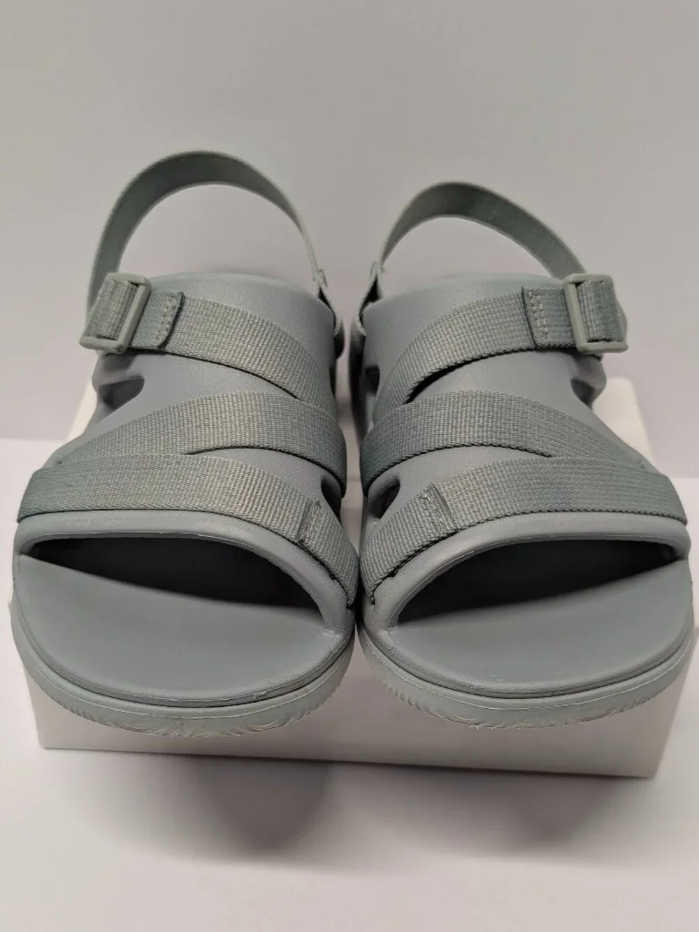 Chaco Women's Chillos Sport Sandals in Aqua-Gray - JCH108614